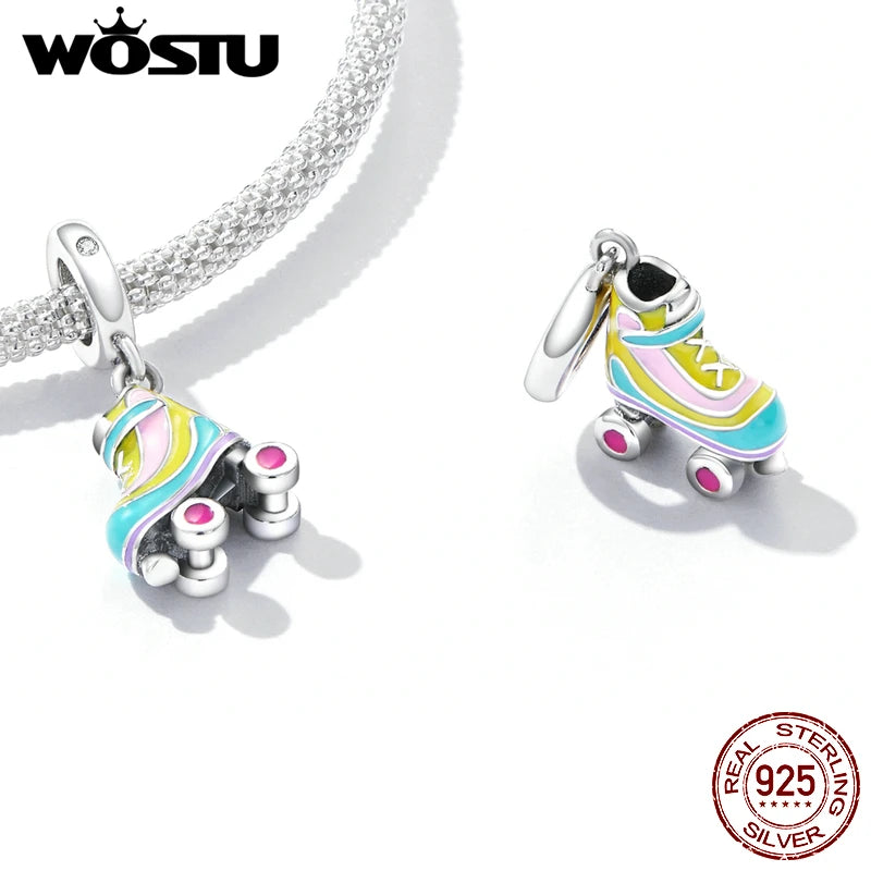 Retro Roll Charm