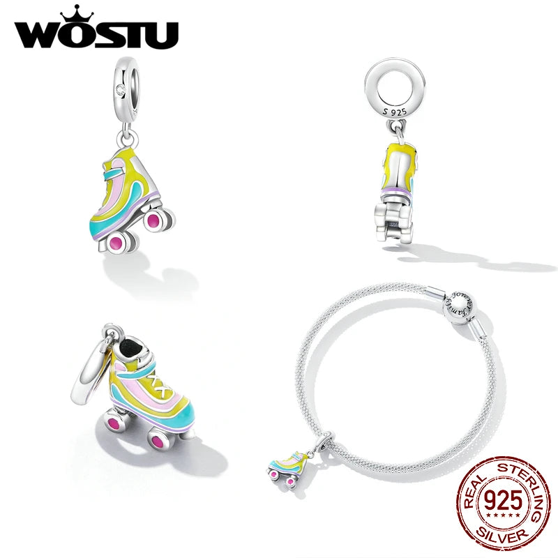 Retro Roll Charm