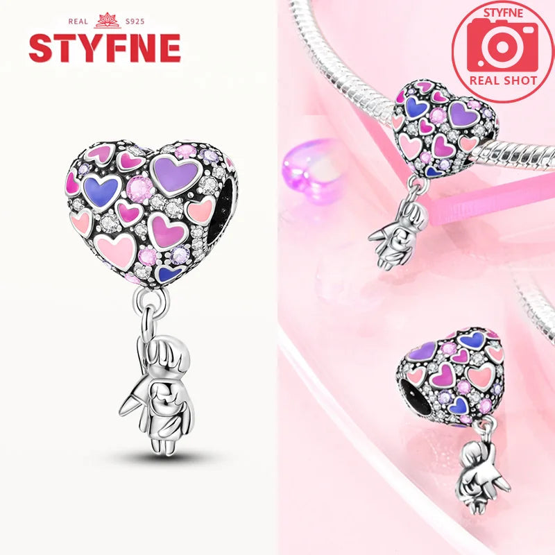 Balloon Girl Charm