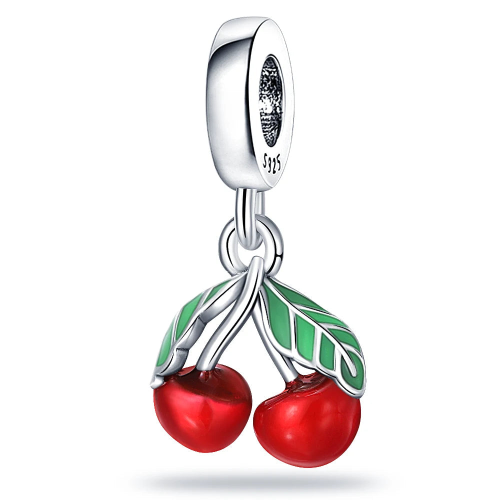 Ruby Cherries Charm