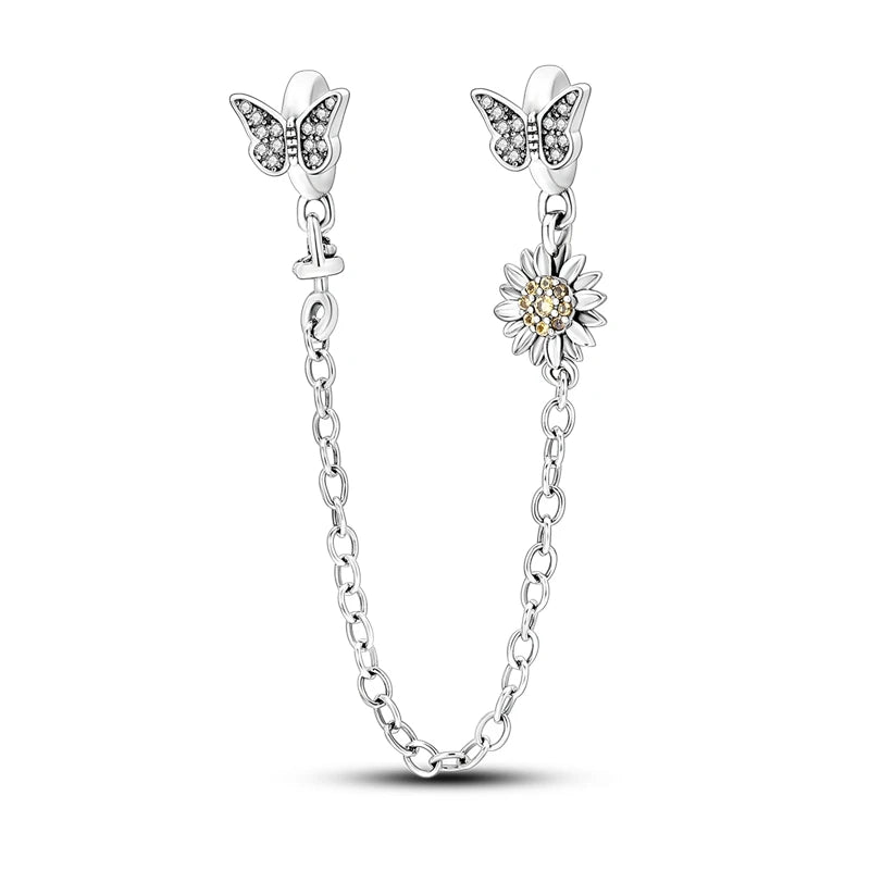 Butterfly & Sunflower Protect Chain