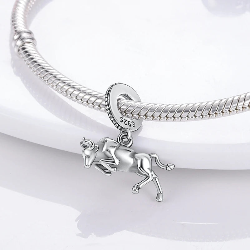 Taurus Crest Charm
