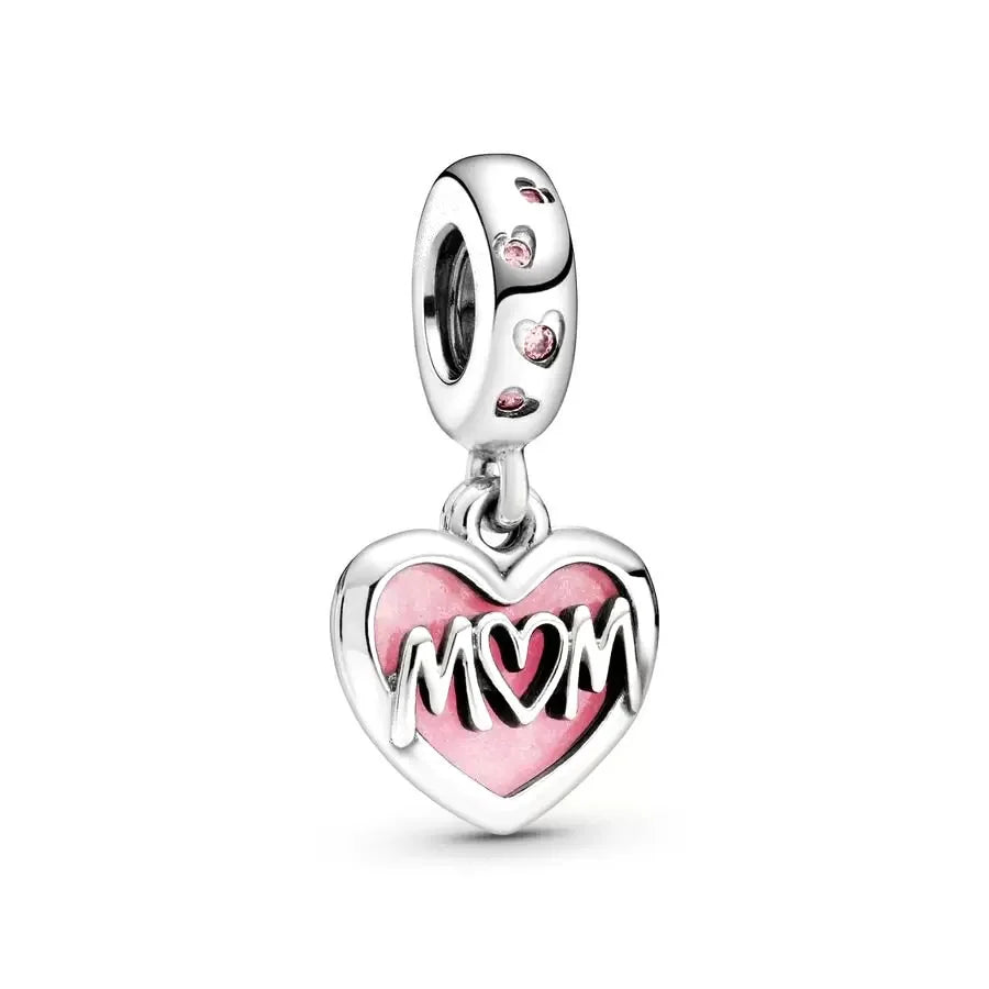 Mama's Heart Charm